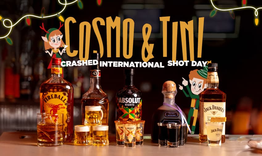 Cosmo & Tini Crashed International Shot Day